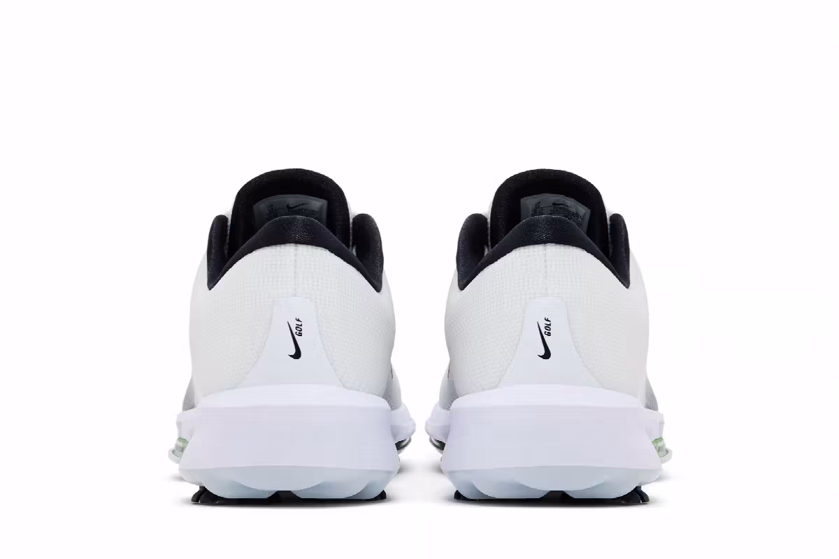 Nike Air Zoom Infinity Tour 2 Golf White Black Vapor Green, view 7
