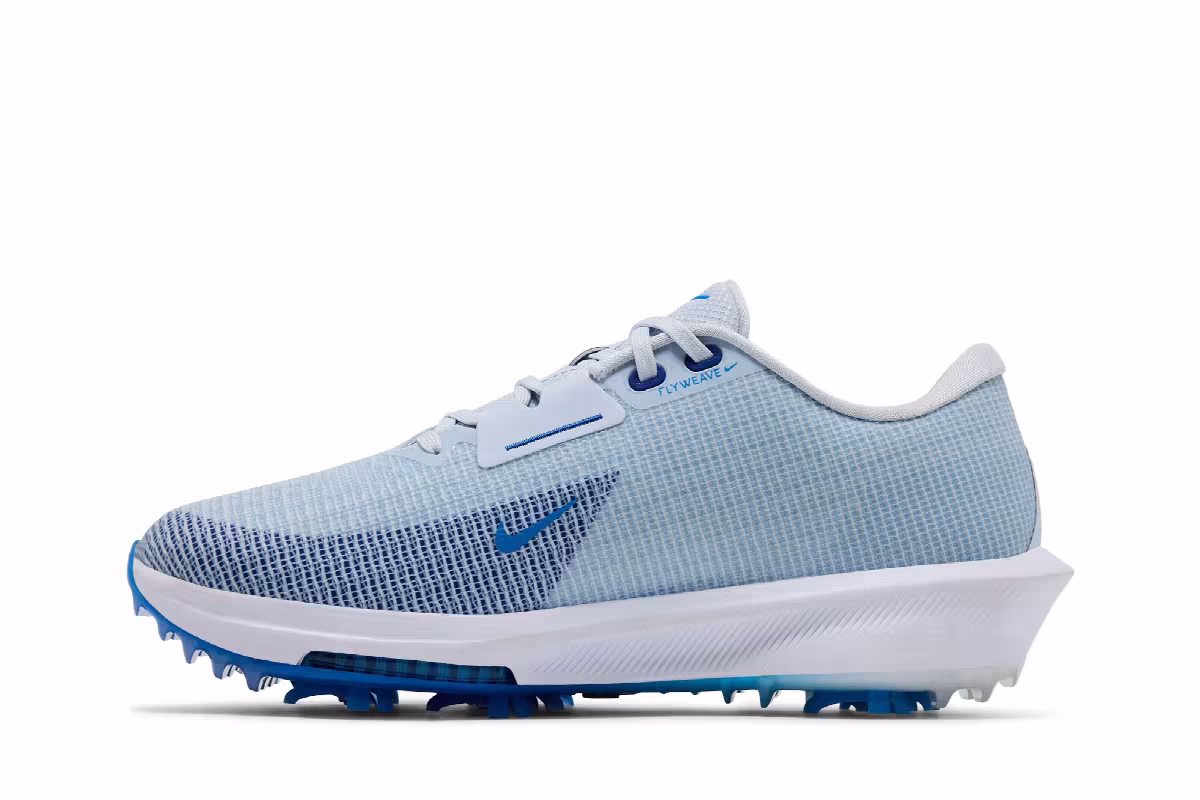 Nike Air Zoom Infinity Tour 2 Golf Football Grey Game Royal, view 4