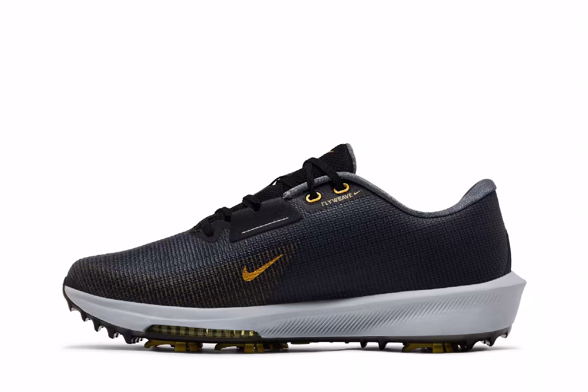 Nike Air Zoom Infinity Tour 2 Golf Black Infinite Gold, view 4