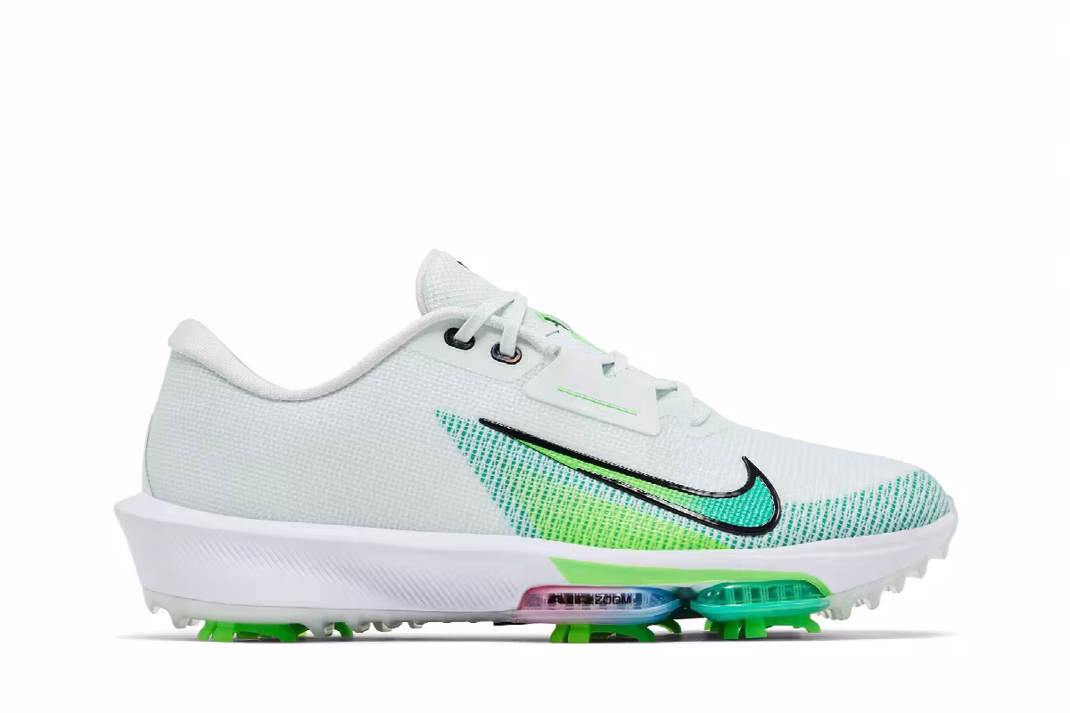Nike Air Zoom Infinity Tour 2 Golf Barely Green Strike, view 2