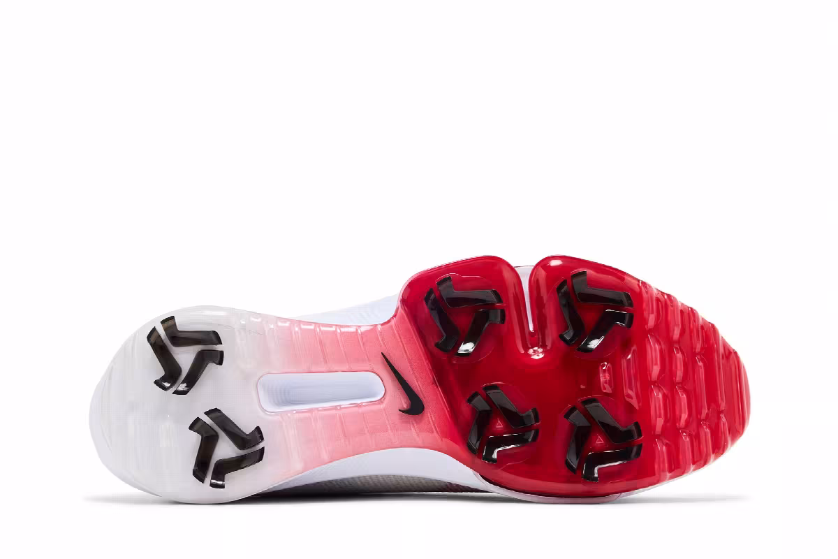 Nike Air Zoom Infinity Tour 2 Golf White University Red, view 5