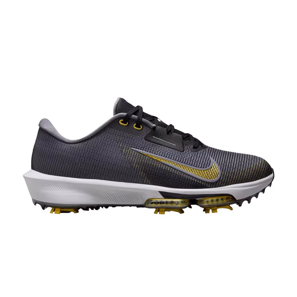Nike Air Zoom Infinity Tour 2 Golf Wide Black Infinite Gold