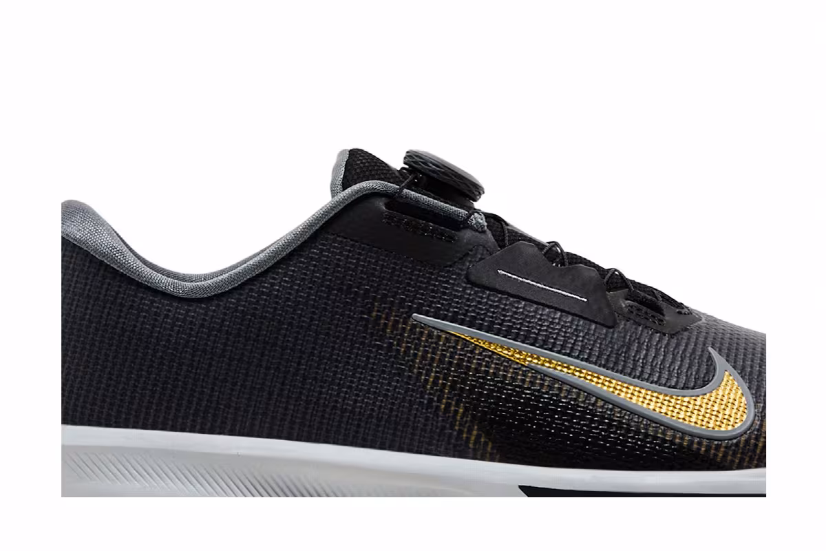 Nike Infinity Tour BOA 2 Golf Wide Black Infinite Gold, view 3