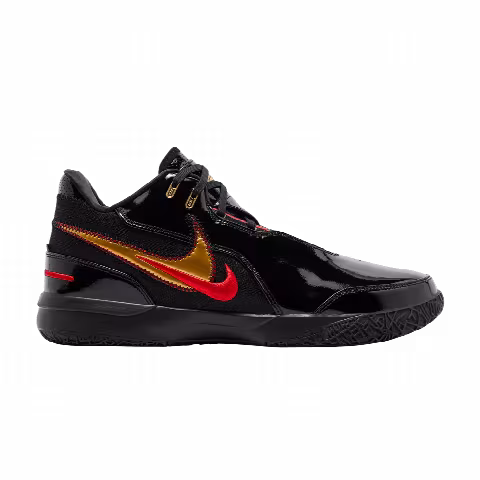 Nike Zoom LeBron NXXT Gen AMPD 'Black Metallic Gold Red'