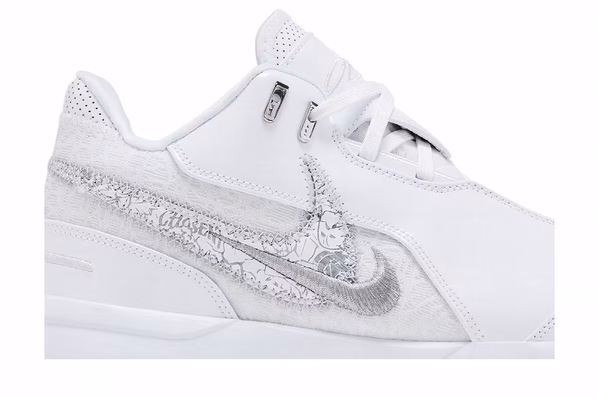 Nike Zoom LeBron NXXT Gen AMPD White Metallic Silver, view 3