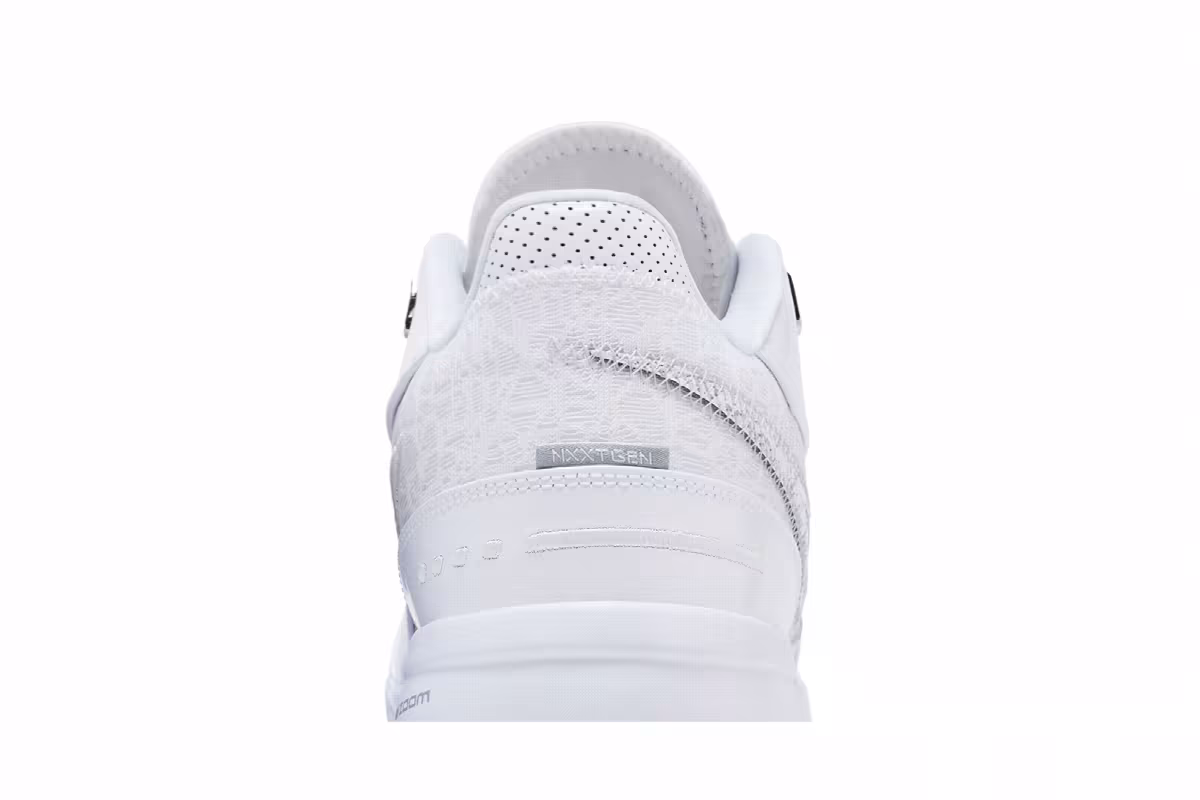 Nike Zoom LeBron NXXT Gen AMPD White Metallic Silver, view 8