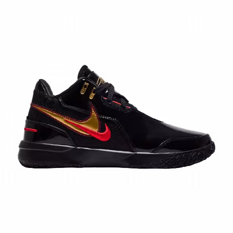 Nike Zoom LeBron NXXT Gen AMPD EP 'Black Metallic Gold Red'