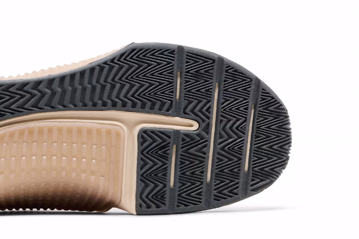 Nike Women's Metcon 9 White Gold Sanddrift, view 6