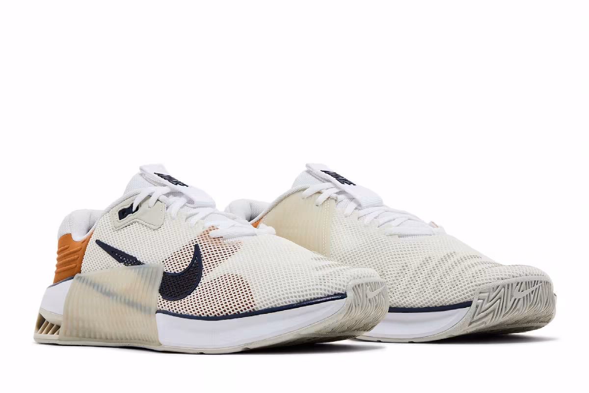 Nike Metcon 9 AMP Light Bone Midnight Navy, view 9