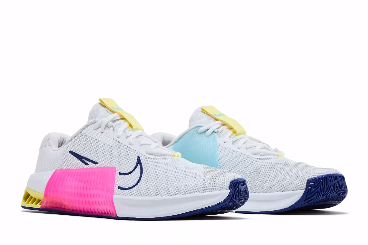 Nike Metcon 9 White Fierce Pink, view 9