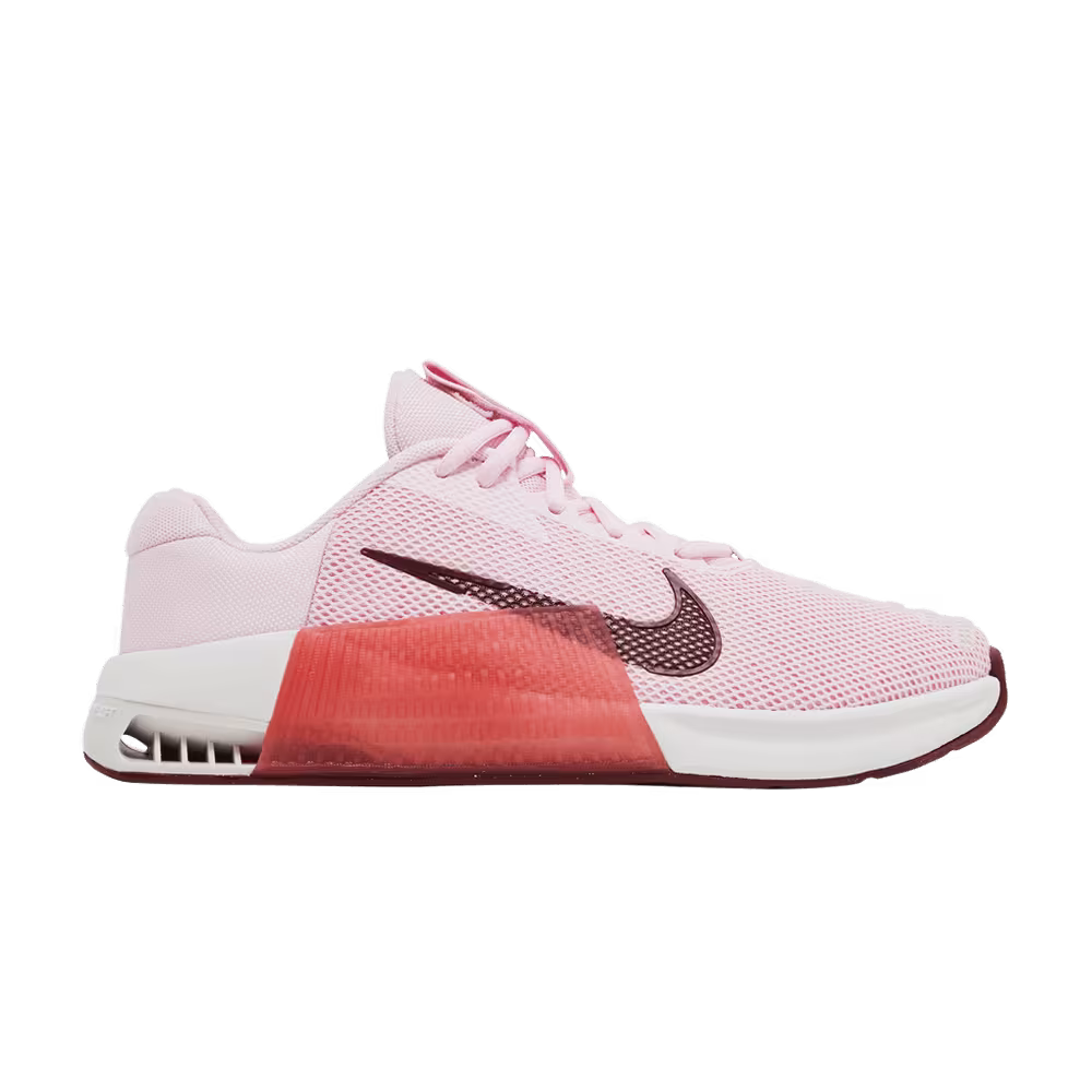 Nike Women's Metcon 9 Pink Foam Dark Team Red