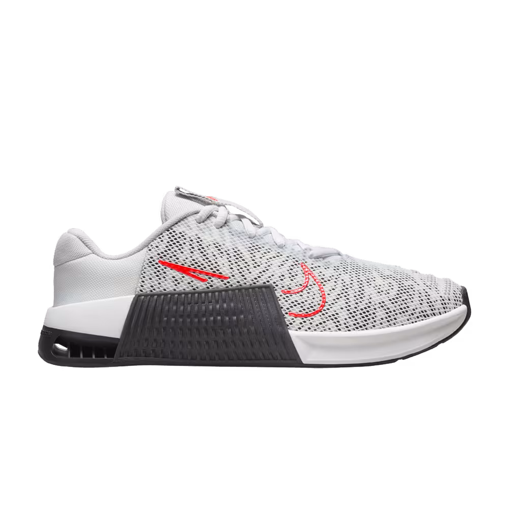 Nike Women's Metcon 9 Premium White Smoke Grey Mango