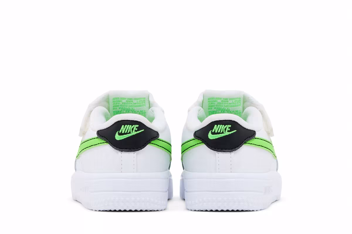 Nike Force 1 Low EasyOn TD White Green Strike, view 7