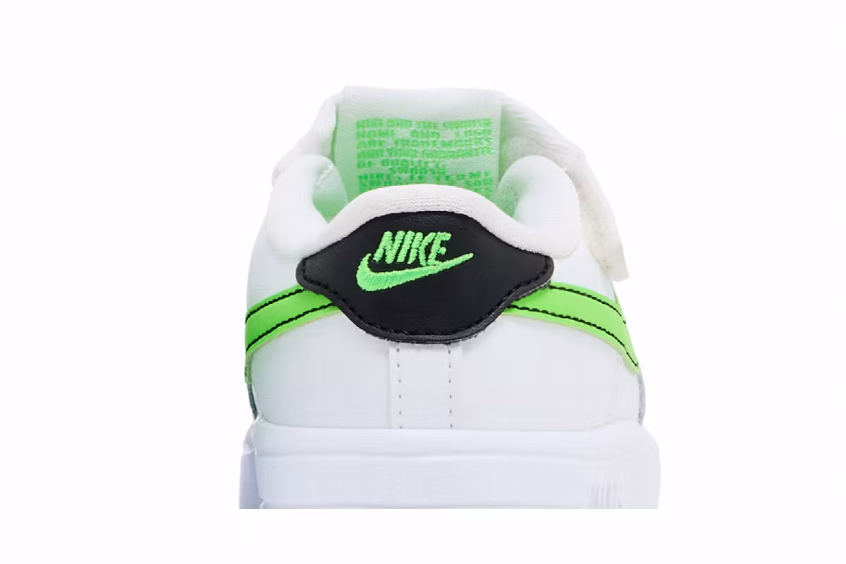 Nike Force 1 Low EasyOn TD White Green Strike, view 8