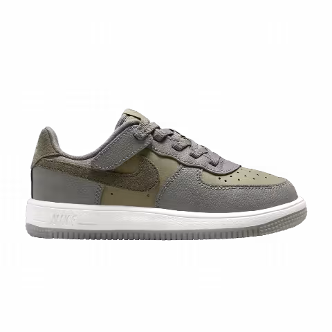 Nike Force 1 Low LV8 EasyOn PS 'Dark Stucco Medium Olive'