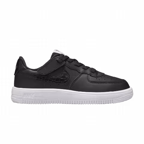 Nike Force 1 Low LV8 EasyOn PS 'Black Croc'