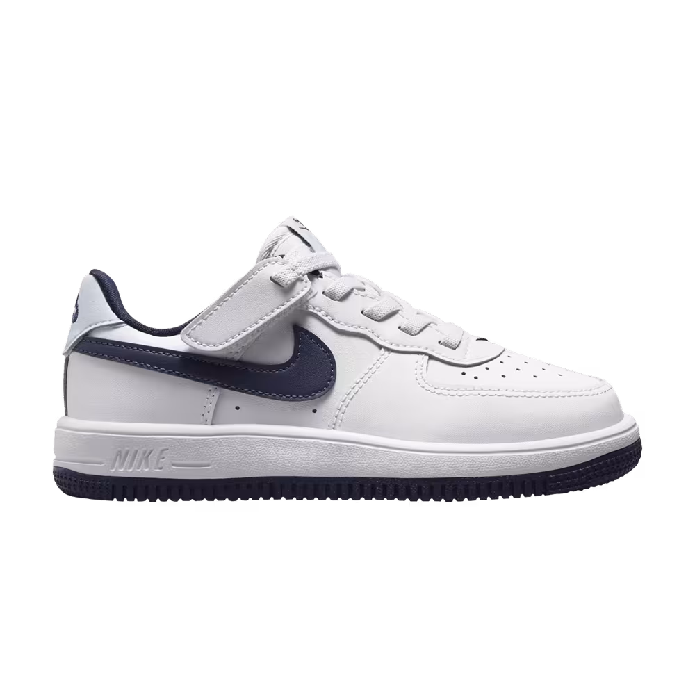 Nike Force 1 Low EasyOn PS White Midnight Navy