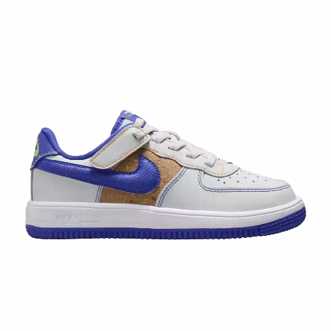 Nike Force 1 Low EasyOn PS 'Photon Dust Blue Cork'