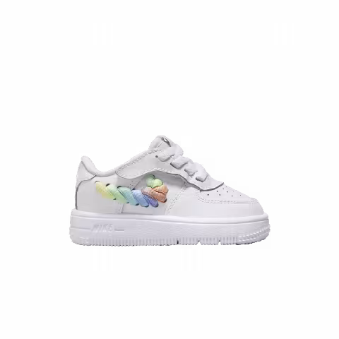 Nike Force 1 Low LV8 EasyOn TD 'Rainbow Lace Swoosh'