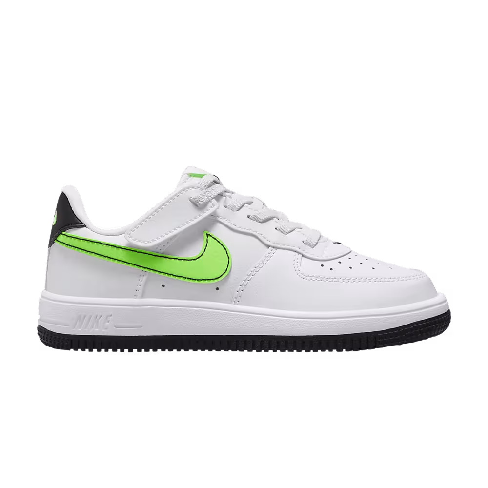 Nike Force 1 Low EasyOn PS White Green Strike