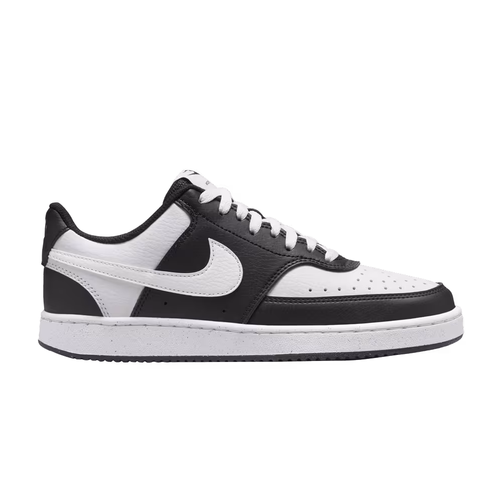 Nike Women's Court Vision Low Next Nature Black White