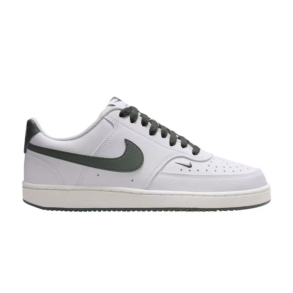 Nike Women's Court Vision Low Next Nature White Vintage Green