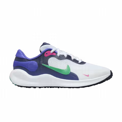 Nike Revolution 7 GS 'Midnight Navy Stadium Green'