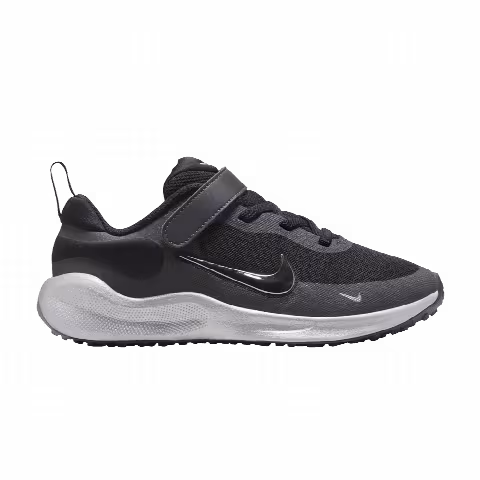 Nike Revolution 7 SE PS 'Black Metallic Silver'