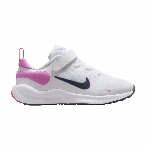Nike Revolution 7 PS 'White Playful Pink Navy'