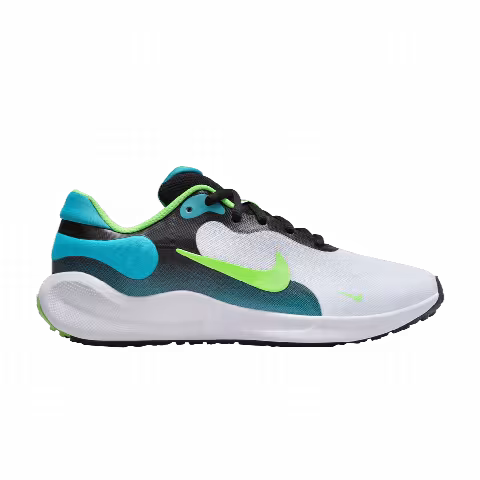 Nike Revolution 7 GS 'Black Aquamarine Green'