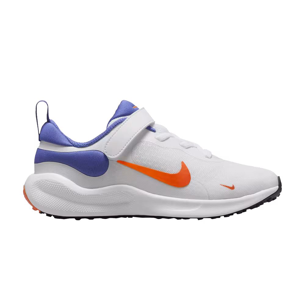 Nike Revolution 7 PS White Astronomy Blue Orange