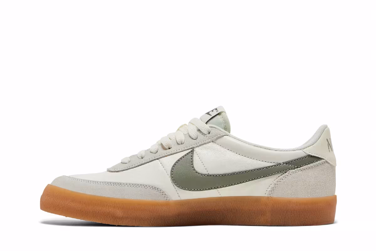 Nike Women's Killshot 2 Sail Light Army Gum, view 4