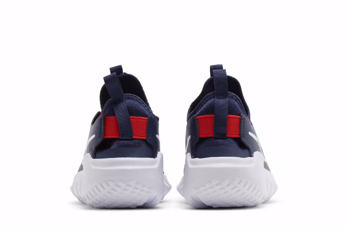 Nike Flex Runner 2 GS Midnight Navy Picante Red, view 7