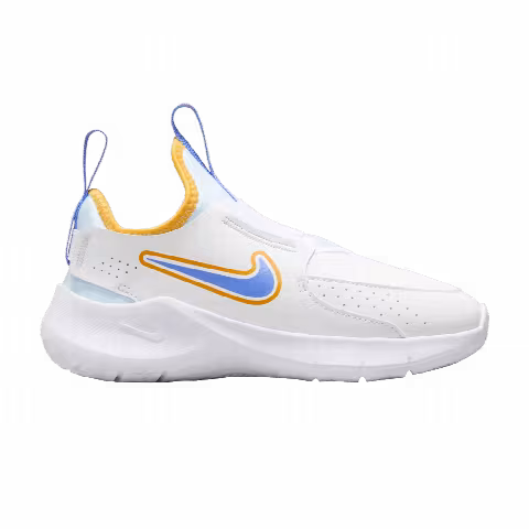 Nike Flex Runner 3 PS 'White Sundial Yellow University Blue'
