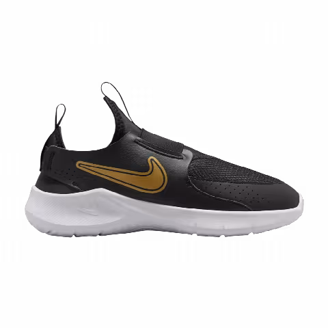 Nike Flex Runner 3 GS 'Black Metallic Gold'