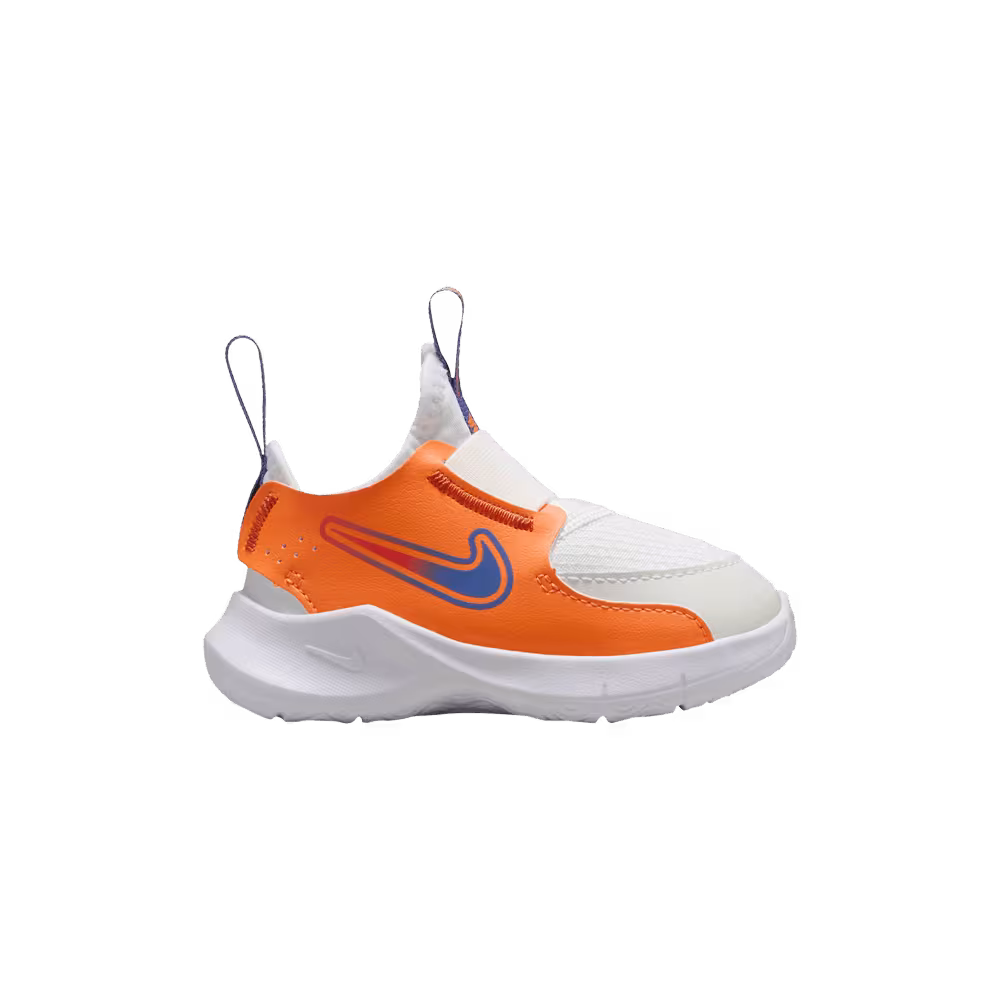 Nike Flex Runner 3 TD White Total Orange Blue