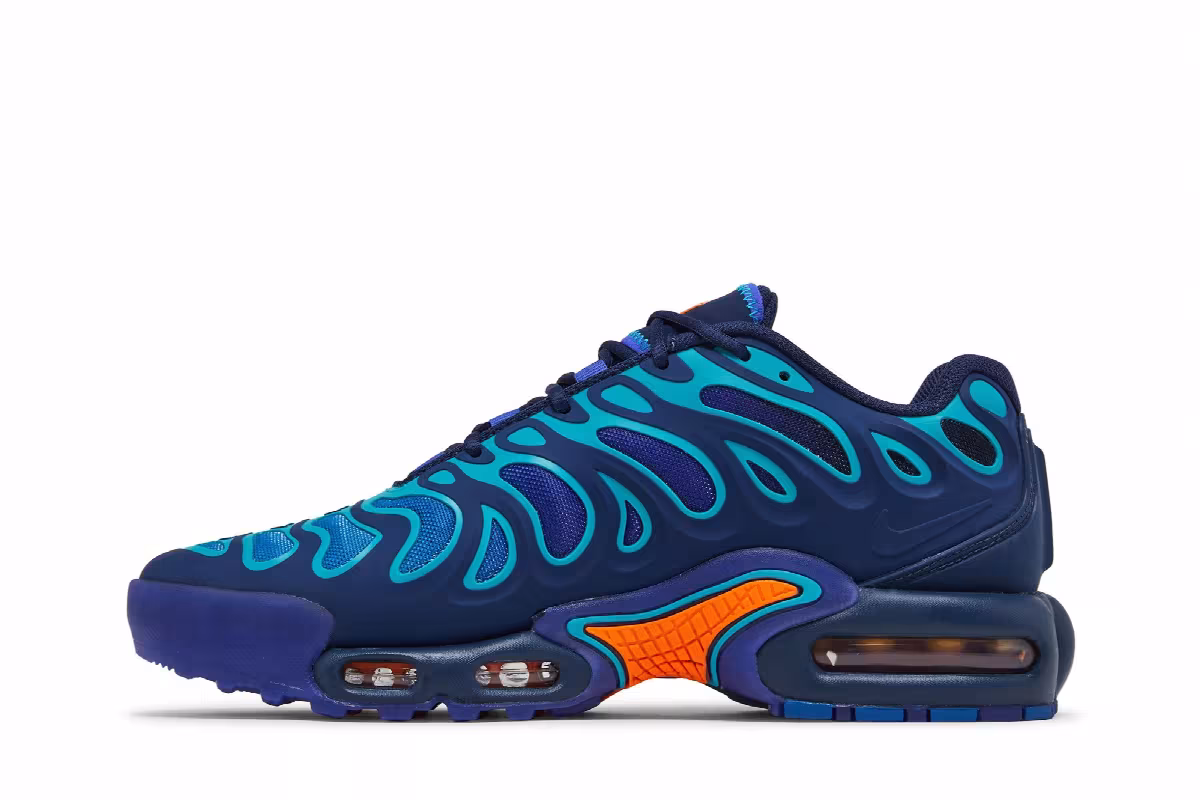 Nike Men's Air Max Plus Drift Midnight Navy, view 4