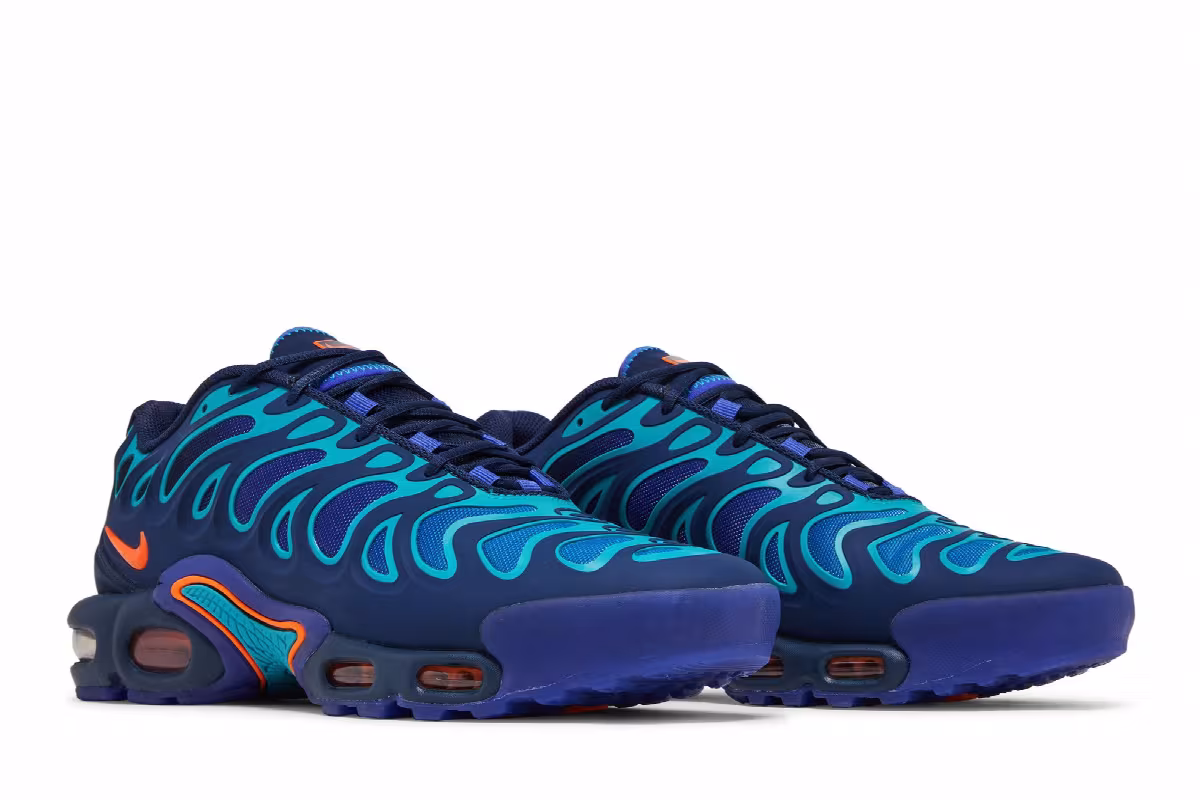 Nike Men's Air Max Plus Drift Midnight Navy, view 9
