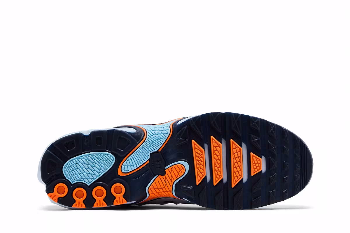 Nike Air Max Plus Drift Football Grey Aquarius Blue, view 5