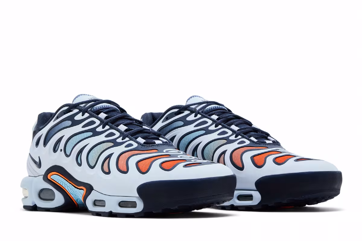 Nike Air Max Plus Drift Football Grey Aquarius Blue, view 9