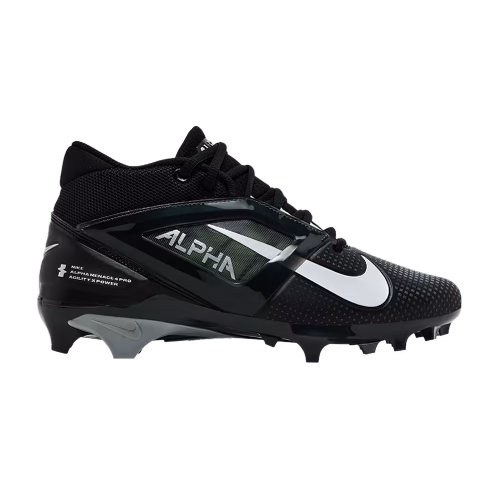 Nike Alpha Menace 4 Pro Black Light Smoke Grey