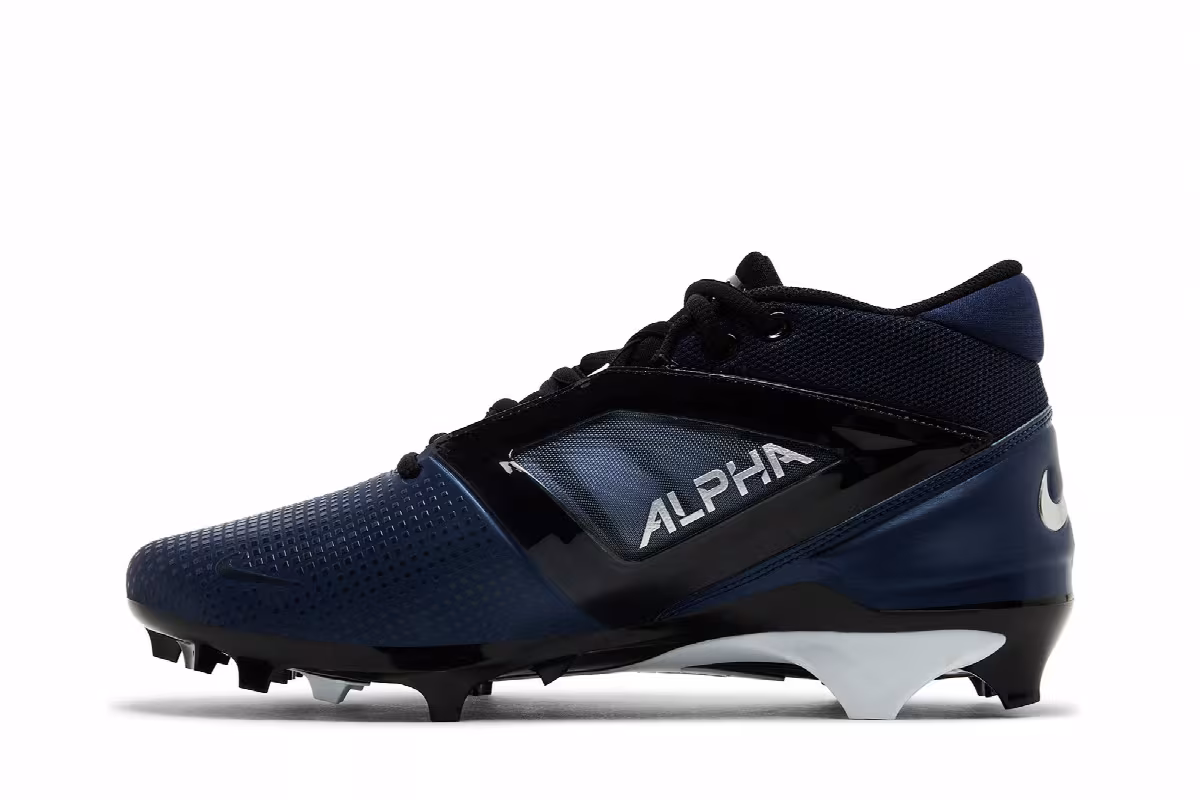 Nike Alpha Menace 4 Pro Midnight Navy White, view 4