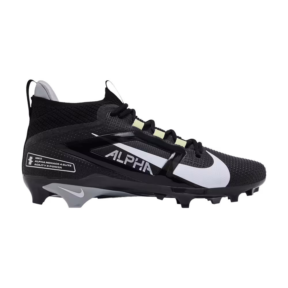 Nike Alpha Menace 4 Elite Black White