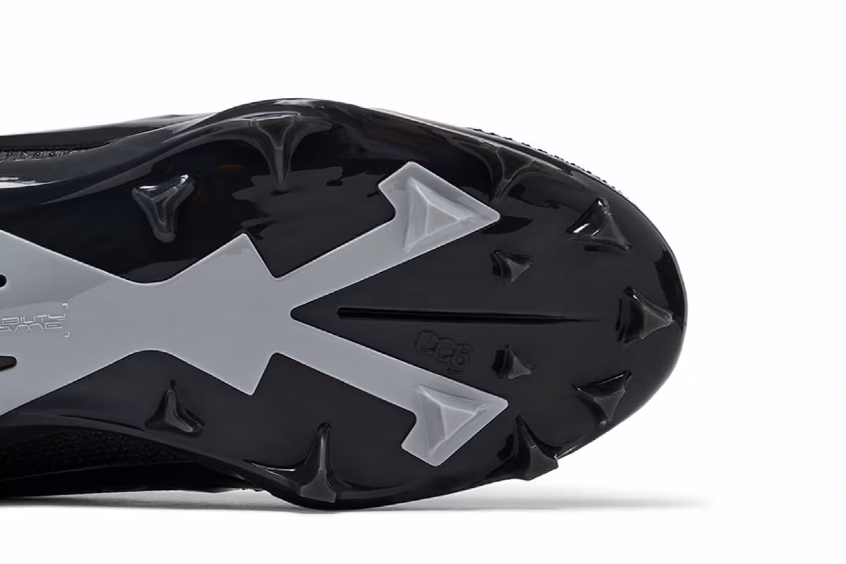 Nike Alpha Menace 4 Elite Black White, view 6
