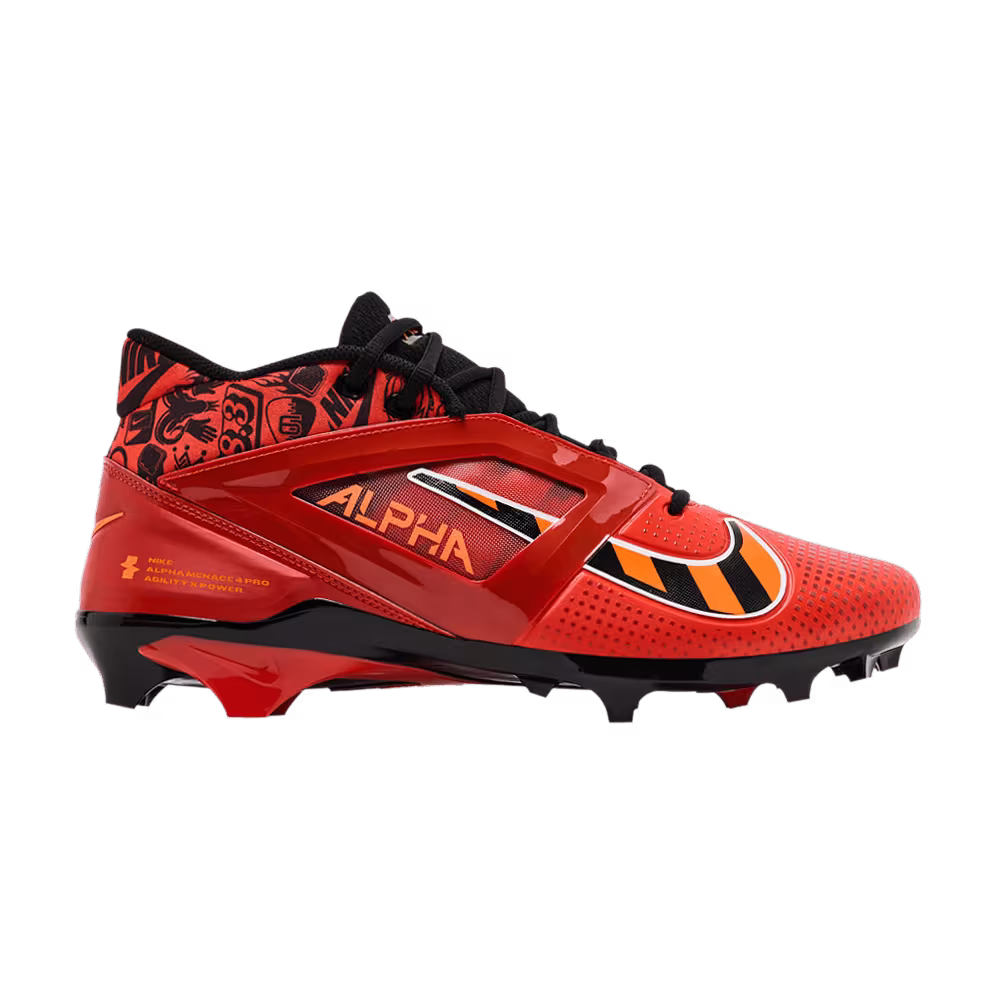 Nike Alpha Menace 4 Pro Picante Red Black