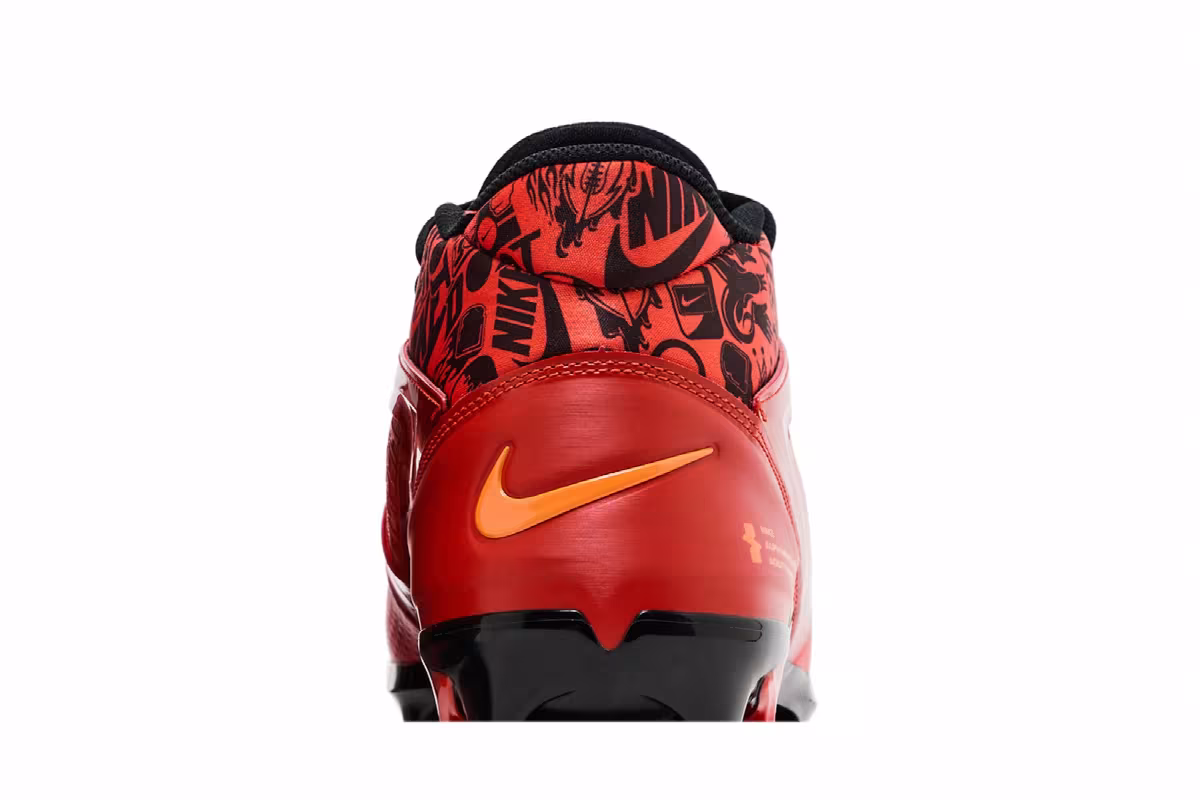 Nike Alpha Menace 4 Pro Picante Red Black, view 8
