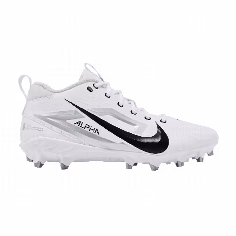 Nike Alpha Menace 4 Varsity 'White Metallic Silver'