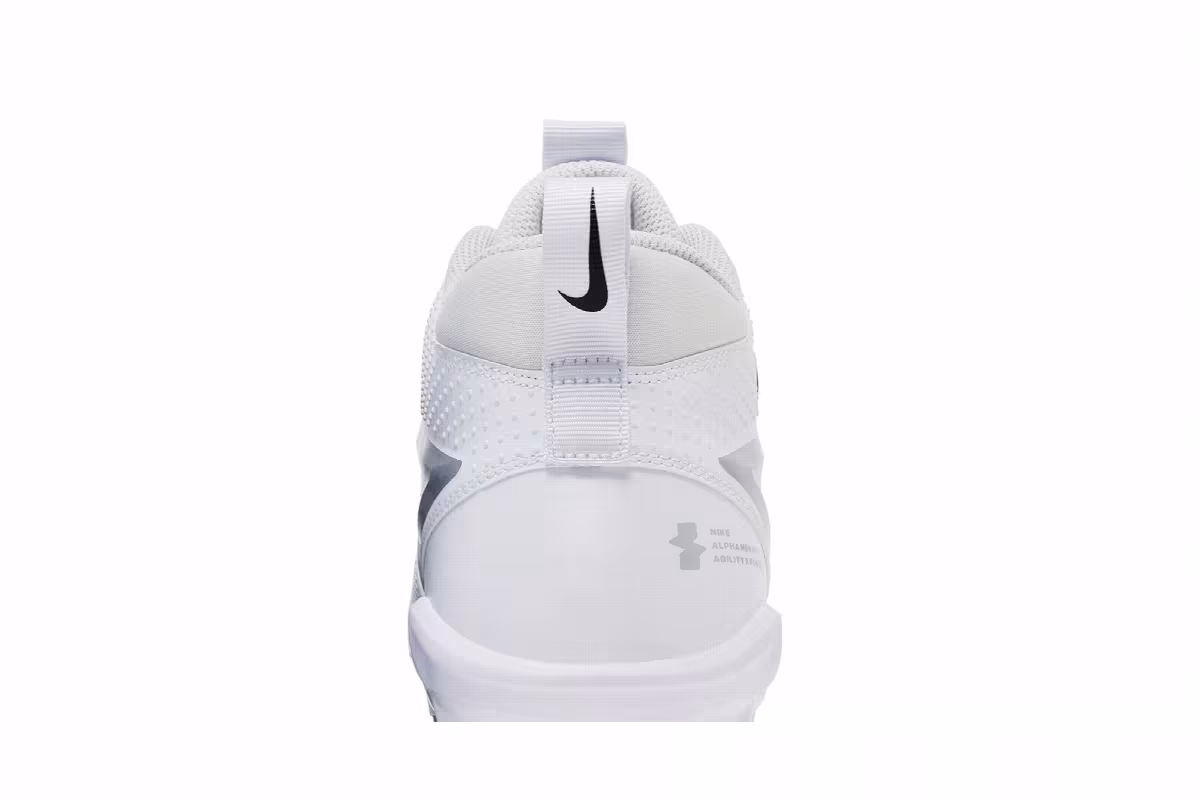 Nike Alpha Menace 4 Varsity White Metallic Silver, view 8