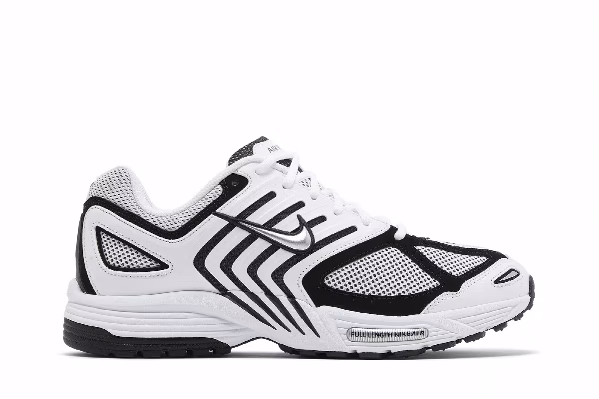 Nike Air Pegasus 2K5 White Black, view 2