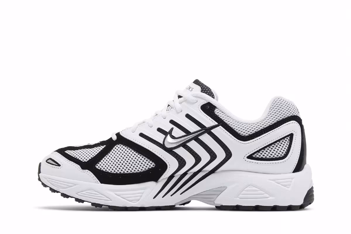 Nike Air Pegasus 2K5 White Black, view 4